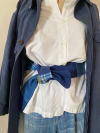 Image 5 of upcycled blue belt 