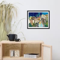 Image 3 of Framed Mix Media Print "Cuenca"