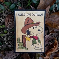 Image of “Ladies Love Outlaws” Print