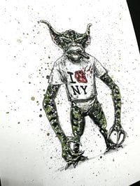 Image 1 of George Gremlin Daily Halloween 9x7 - Creepy Cuties And Killer Kaijus