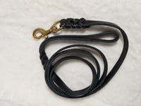 Image 3 of 6 ft Soft Leather Leash 