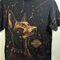 Image 2 of “DOBERDAVIDSON #4” Custom Bleach Painted T-shirt MEDIUM