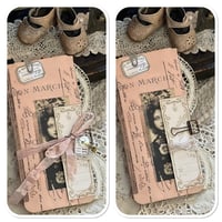 Image 11 of Junk Journal lace samples french folder