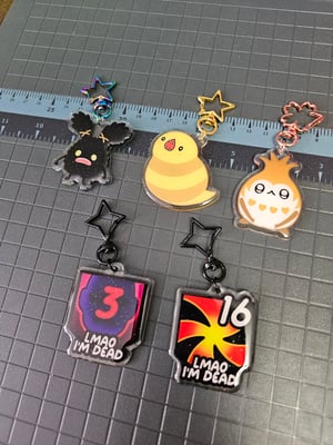 Image of XIV Minions / Debuff Acrylic Charms