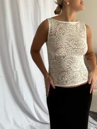 Image 5 of JULIA TOP - WHITE LACE