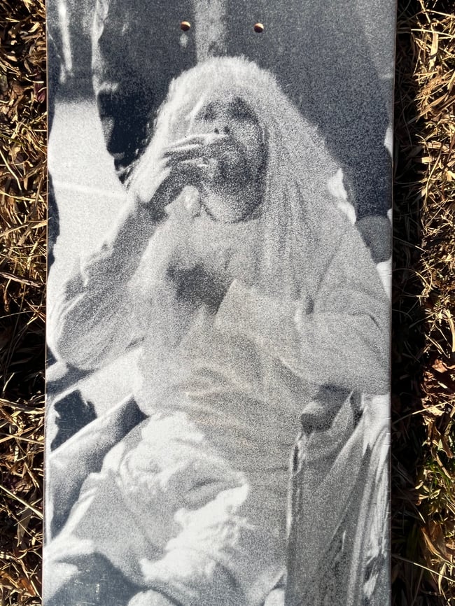 Kurt Cobain / Nirvana skateboard - Manik