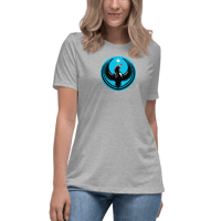 Image 4 of Women's Relaxed T-Shirt - Rebel Loon Blue 