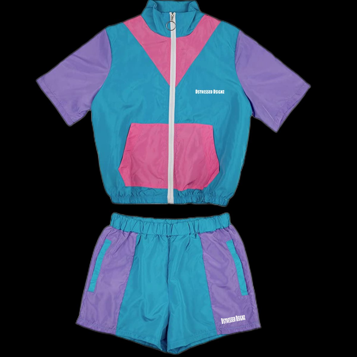 Windbreaker short set | Dstressed Dsignz