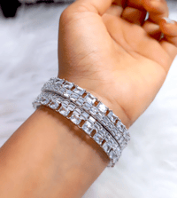 Image 5 of Chanda_2 Set American Diamond Bangles  Copy