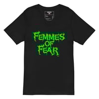 Image 1 of Femmes of Fear V-Neck T-Shirt