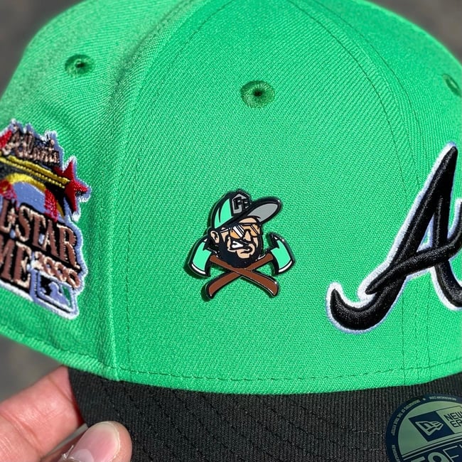 Fitted Fire & Chonchis Collab Pin -  ‘Apple Jacks’