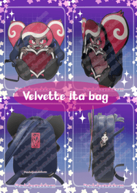 Image 3 of PREORDER - Hazbin Hotel Velvette ita bag