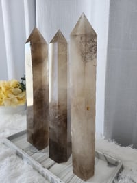 Image 2 of Large Smoky Quartz Crystal Towers | 3 Styles 