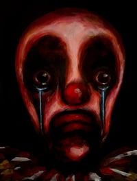 Image 1 of sad clowny