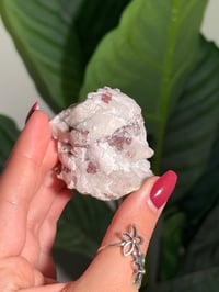 Image 2 of COPPER X MALACHITE STAINED QUARTZ -MOROCCO- O