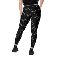 Image 2 of $ICKXBOY 'COOCHIE PRINT' LEGGINGS