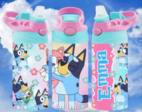 Image 1 of Pink bluey 12oz