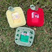 Image 1 of Chamber Five Fruit Crochet Photocard Holders