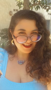 Image 2 of Mothman pendent necklace 