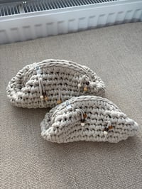 Image 1 of Palm Clutch bag LARGE🥥🐚🤍