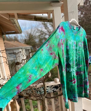 Image of 2XL MILF Man I Love Frogs Long Sleeve Tie Dye Shirt