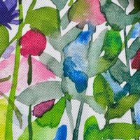 Image 3 of Wildflower Meadow tea towel