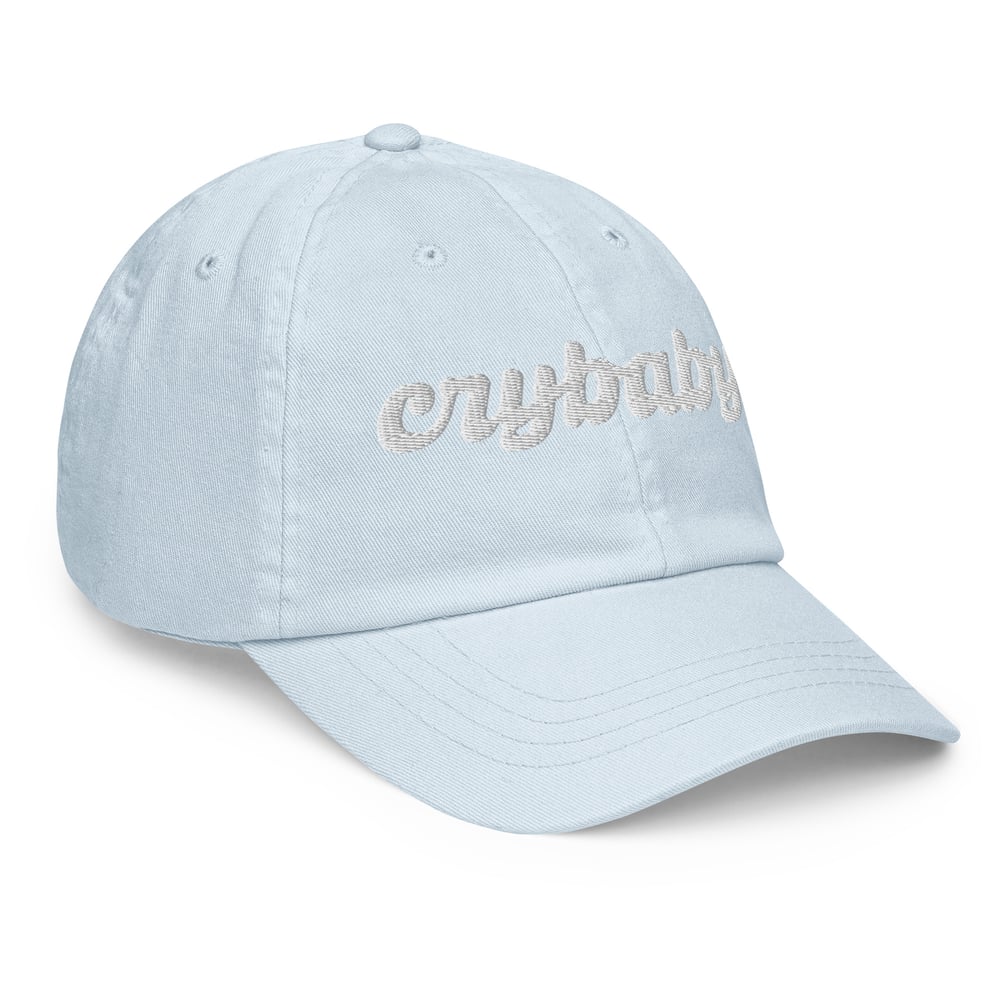 Crybaby Pastel Blue Baseball Hat