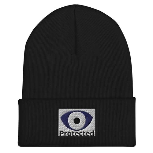 Image of Protected Embroidered Cuffed Beanie