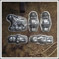 Image 3 of Antique tin confectioners molds