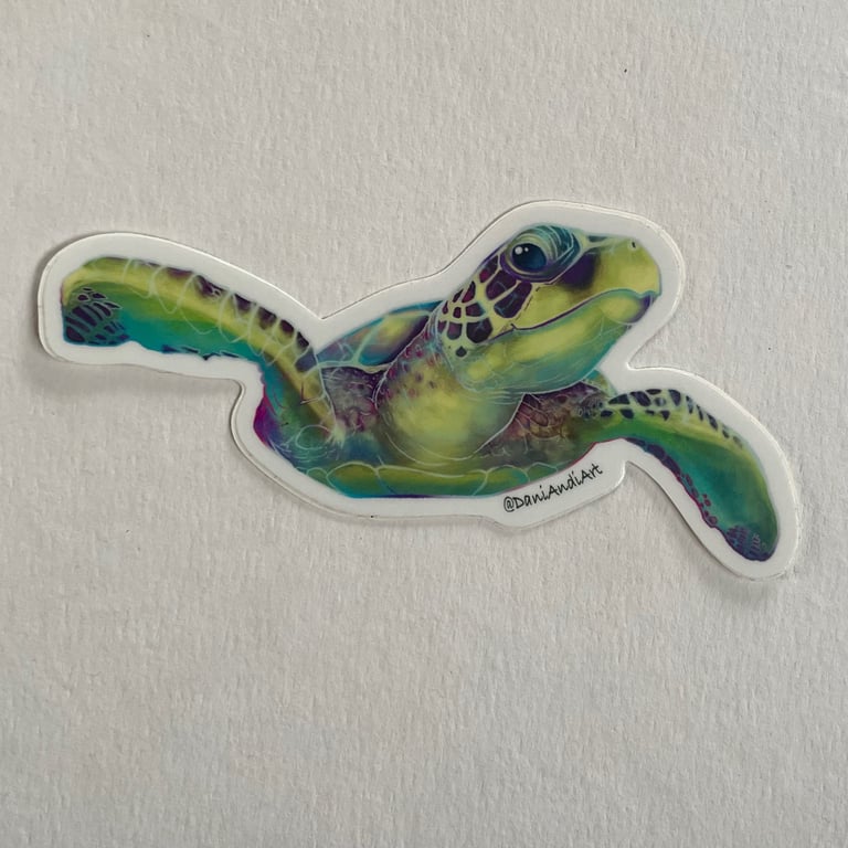 Sea Turtle Sticker Image 3