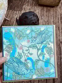 Image 1 of Set of 4 square greetings cards by Jon Mackay