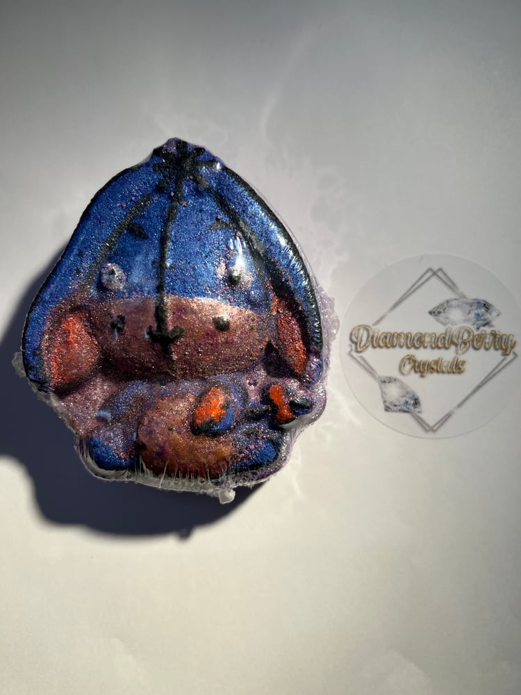 Image of Blue donkey bath bomb