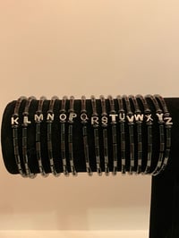 Image 1 of 'Metal Initial' Bracelets