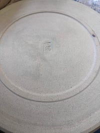 Image 4 of Large 24cm swirling browns plate