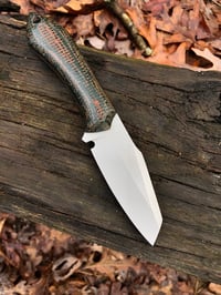 Image 4 of Moraine-M Green/Brown Burlap