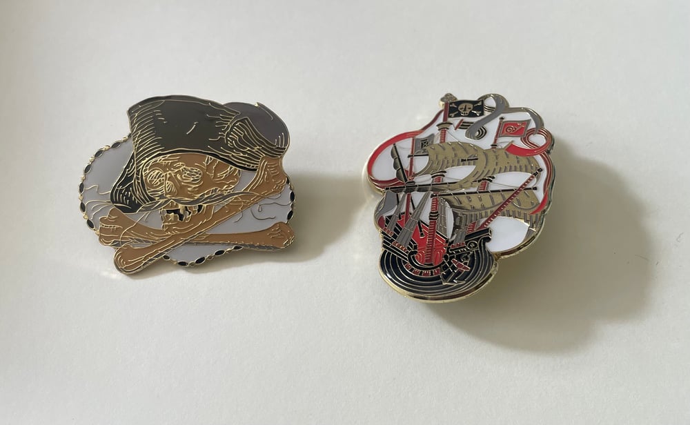 Image of Pirate pin set