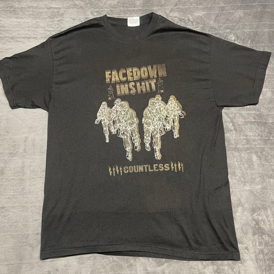 Image of FACE DOWN IN SHIT (2 sided XTRA LARGE)