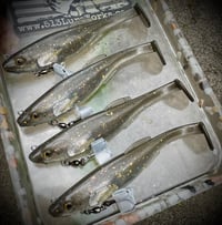 Image 2 of 6” Cutt Throat RIGGED Swimbaits - “CRICK CHUB”