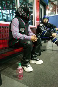 Image 5 of Knit Hooded Mask