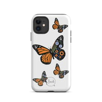 Image 1 of Tough Case for iPhone® "Monarch Butterfly Travels"