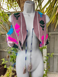 Image 12 of New York Embroidered Waistcoat Top Grey 6-12