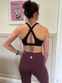 Image 3 of Sphere Leggings - Merlot