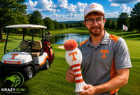Image 4 of Tennessee Volunteers orange College football GOLF club custom COVER Perfect Father’s Day Gift!
