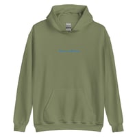 Image 9 of THE SIMPLE HOODIE - BLUE EMBROIDERY