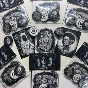 Image of Eigengrau stickers & pins