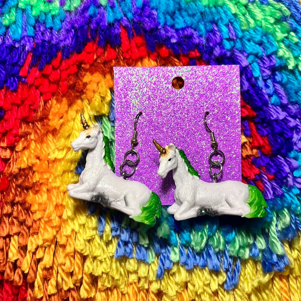 Image of Unicorn Earrings