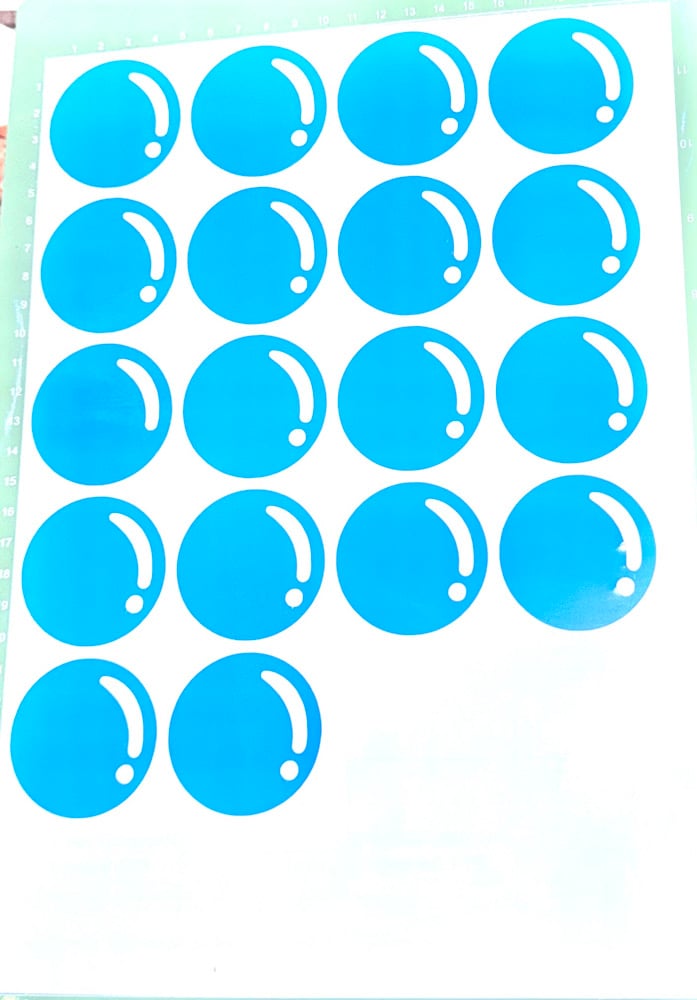 Image of Bubble Window Decal (1 bubble)