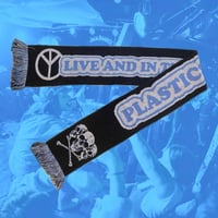 Image 1 of Plastics - “Live and in the flesh” Scarf