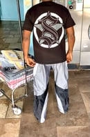Image 4 of Black Windbreaker Set