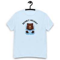 Image 5 of Unisex classic tee, Bearly Afloat T-Shirt | Funny Bear Pun Outdoor Graphic Tee